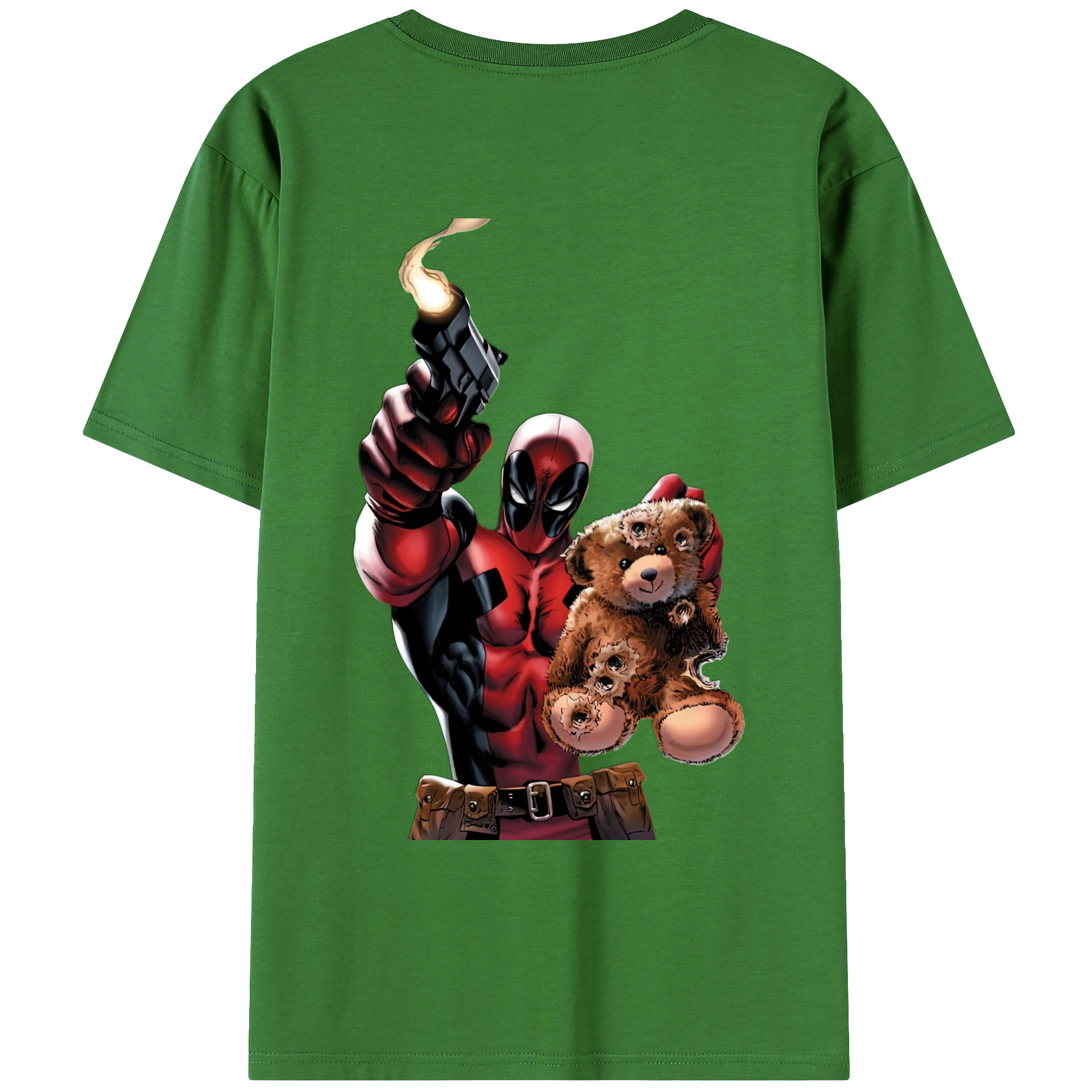 （画像用） Deadpool デッドプール レディース半袖Tシャツ(バックプリント)